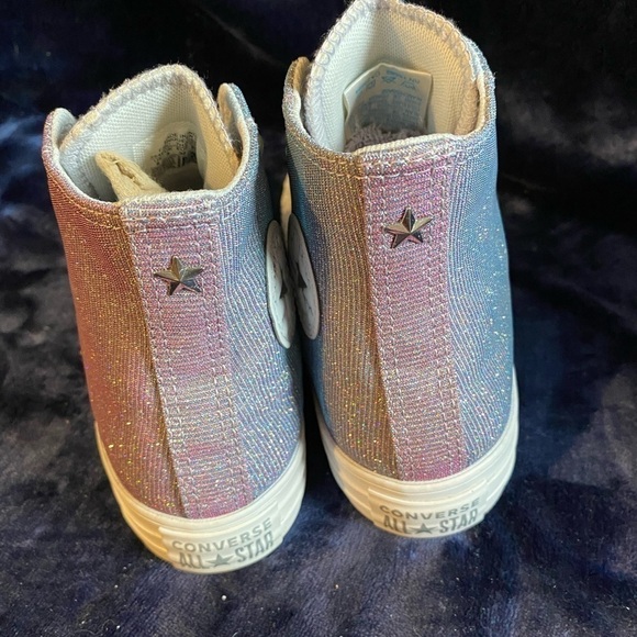 Converse all star night sky gradient shine high tops 5 - Picture 3 of 8